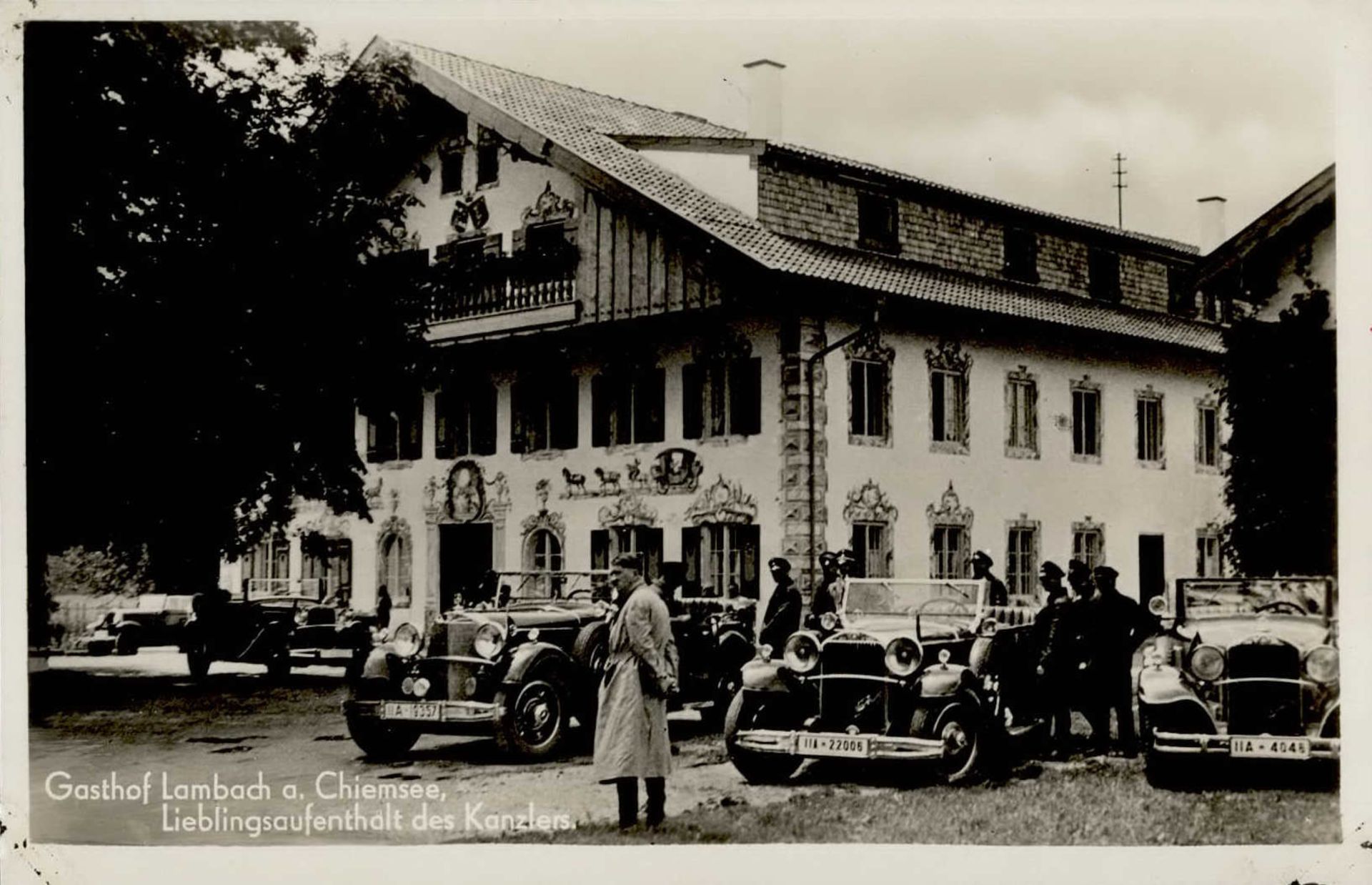 Hitler Lambach a.Chiemsee Gasthaus Lieblingsaufenthalt des Kanzlers PH 219 I-