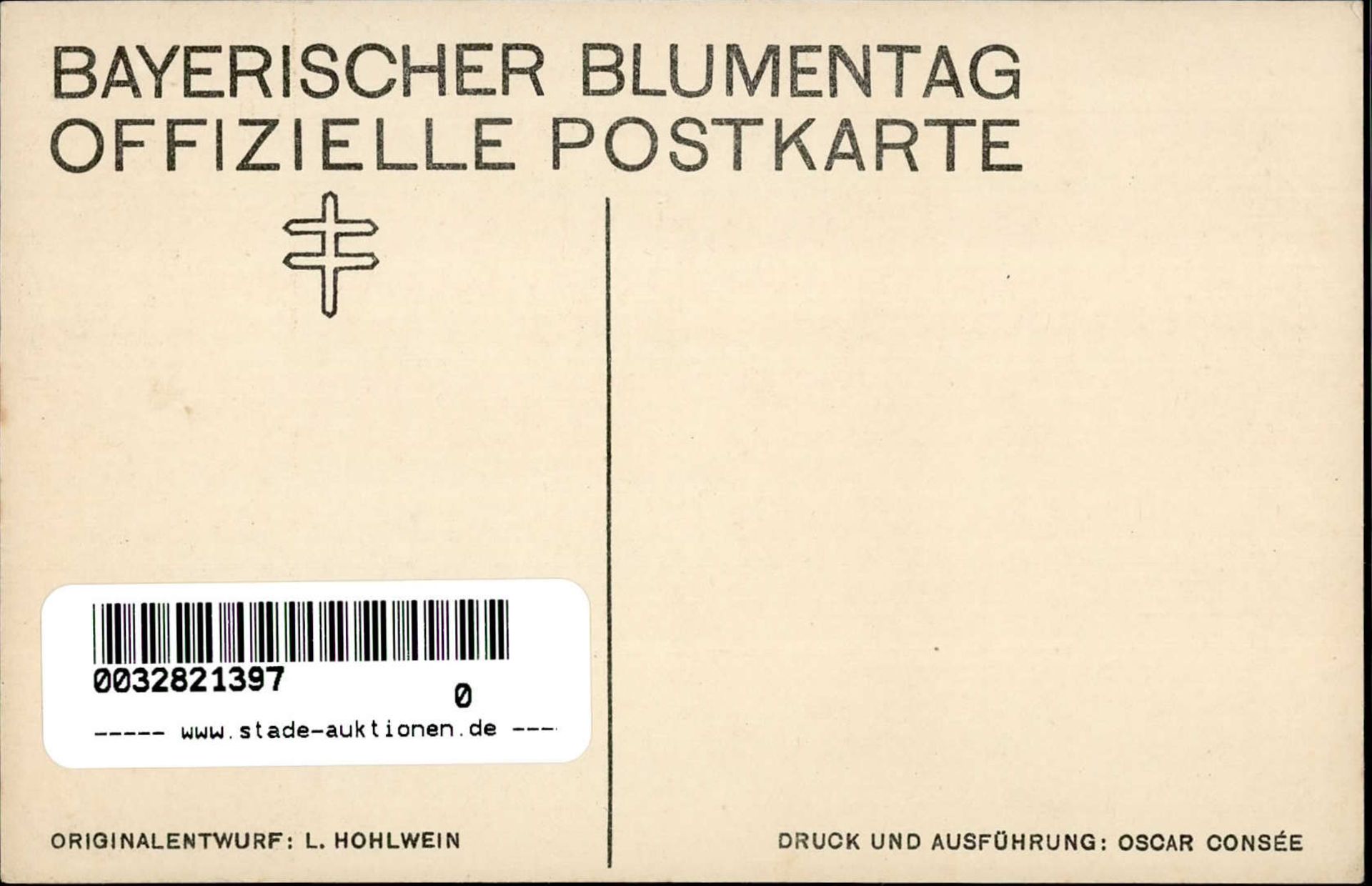 Hohlwein, Ludwig München Paar Hutmode Bayerischer Blumentag signiert I-II - Bild 2 aus 2