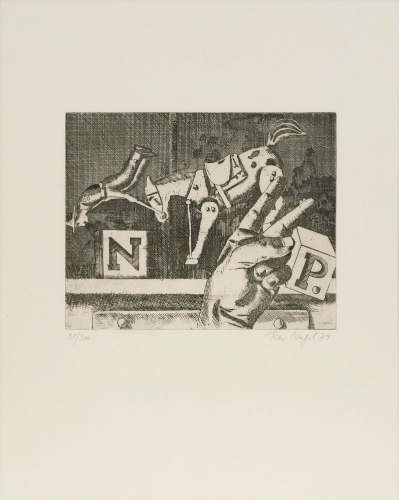 Nagel, Peter (Kiel 1941). Horseman.