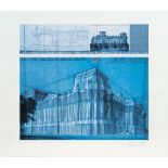 Christo (Gabrovo/Bulgarien 1935 - New York 2020), Christo Javacheff. Wrapped Reichstag.