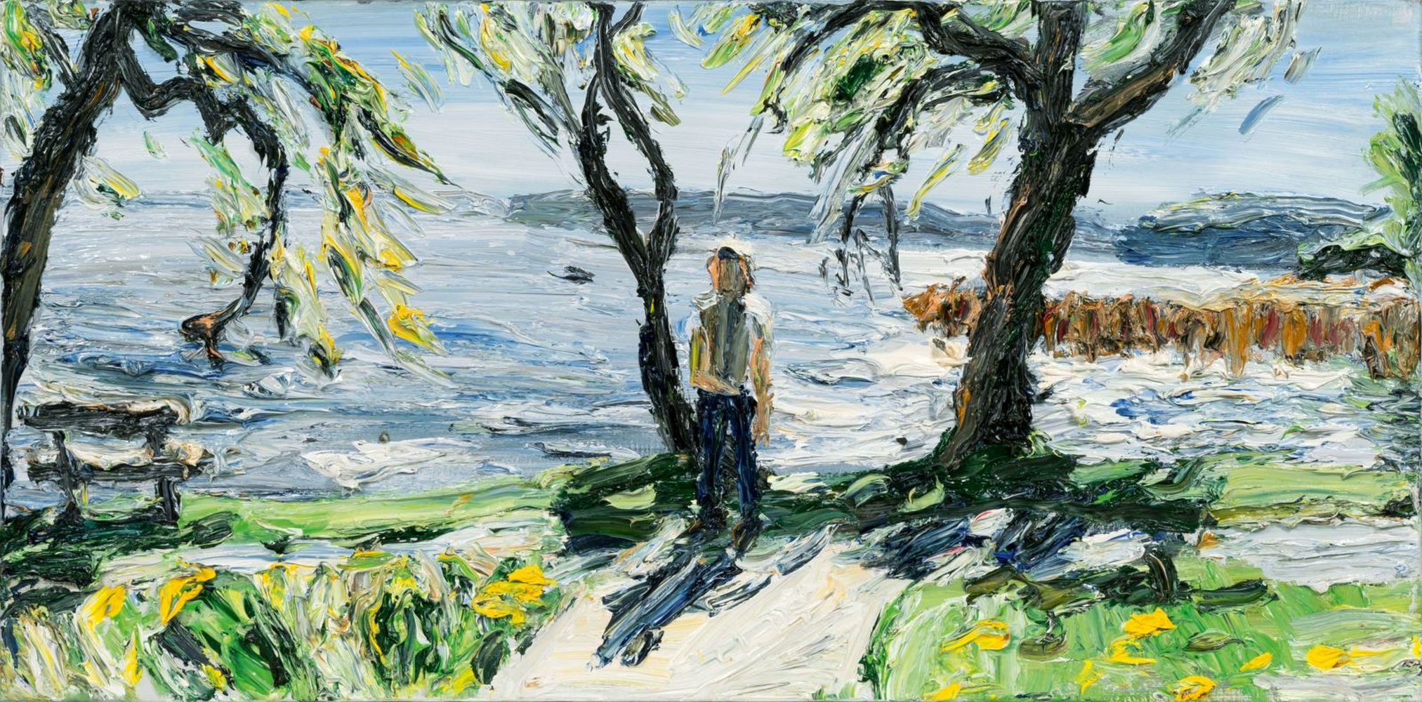 Lehmpfuhl, Christopher (Berlin 1972). Summer Day by the Müritz.