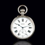 Ulysse Nardin Le Locle, gegr. 1846. Große Chronometer Taschenuhr Marine.