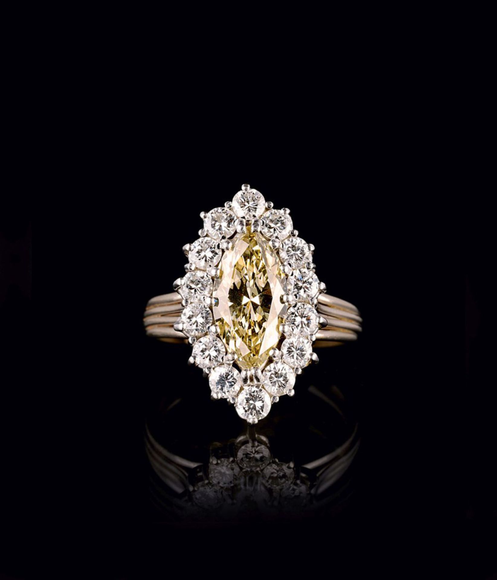 A Fancy Diamond Ring.
