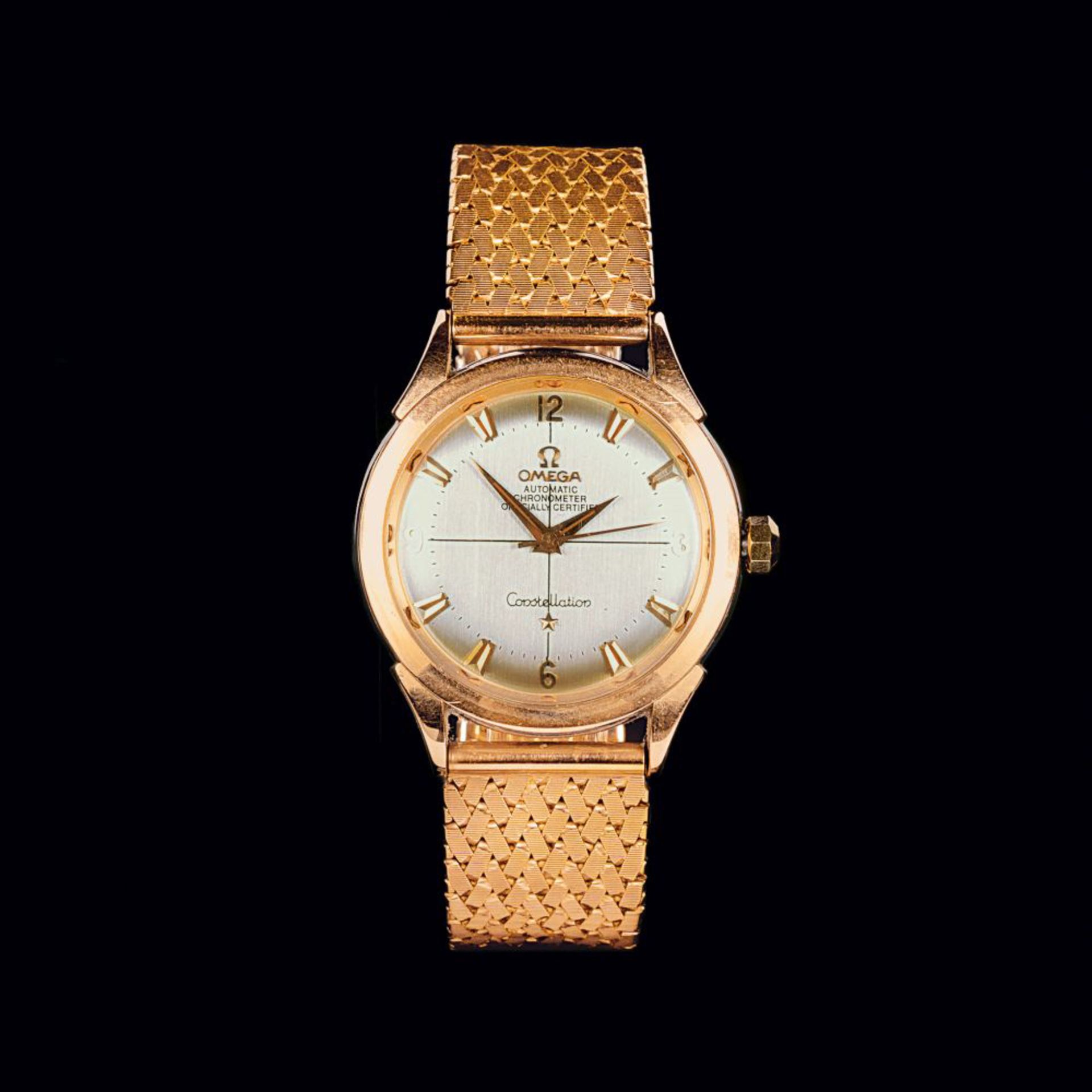 Omega. Vintage Herren-Armbanduhr 'Constellation'.