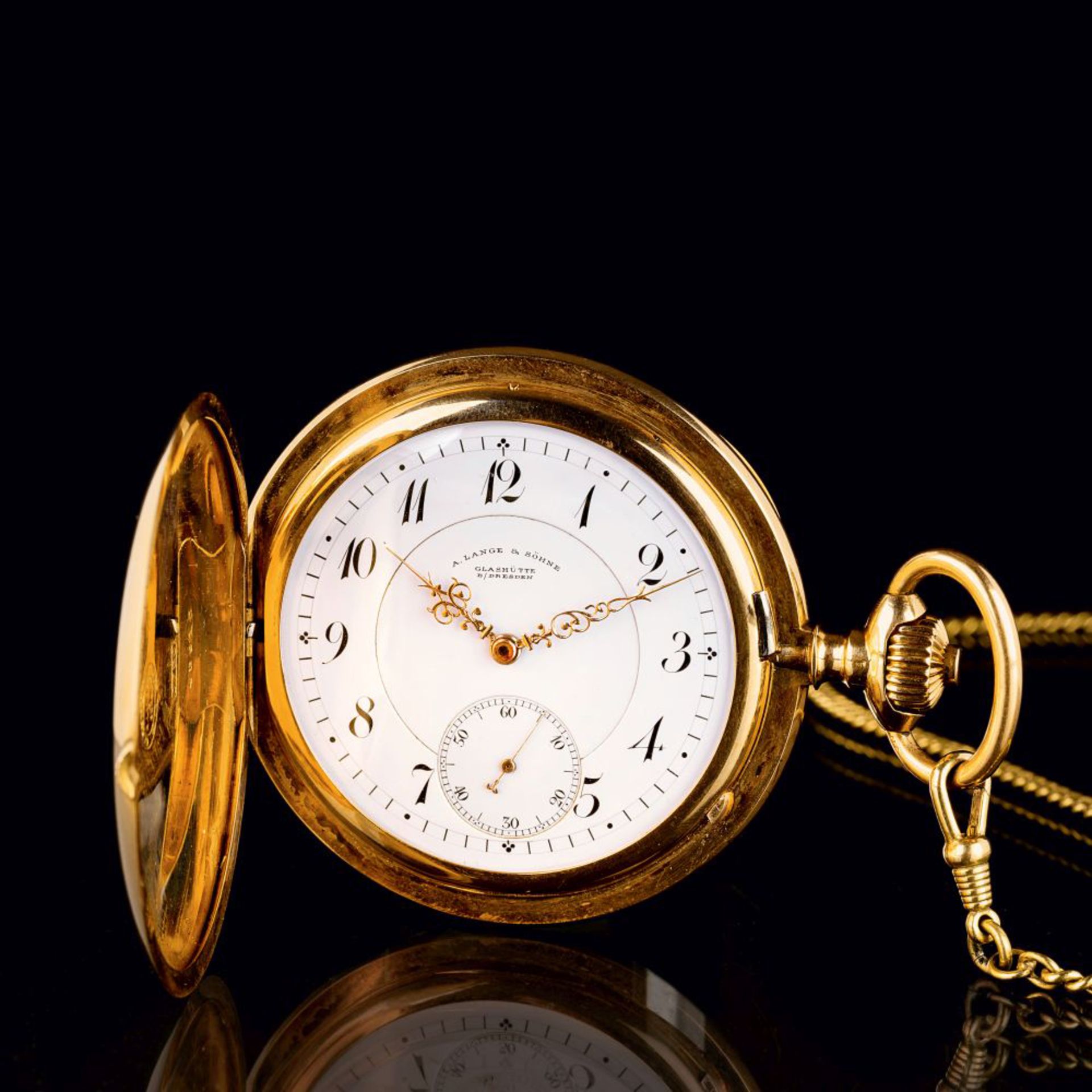 Lange & Söhne, A. est. 1845 in Glashütte. A Pocketwatch with Small Second.