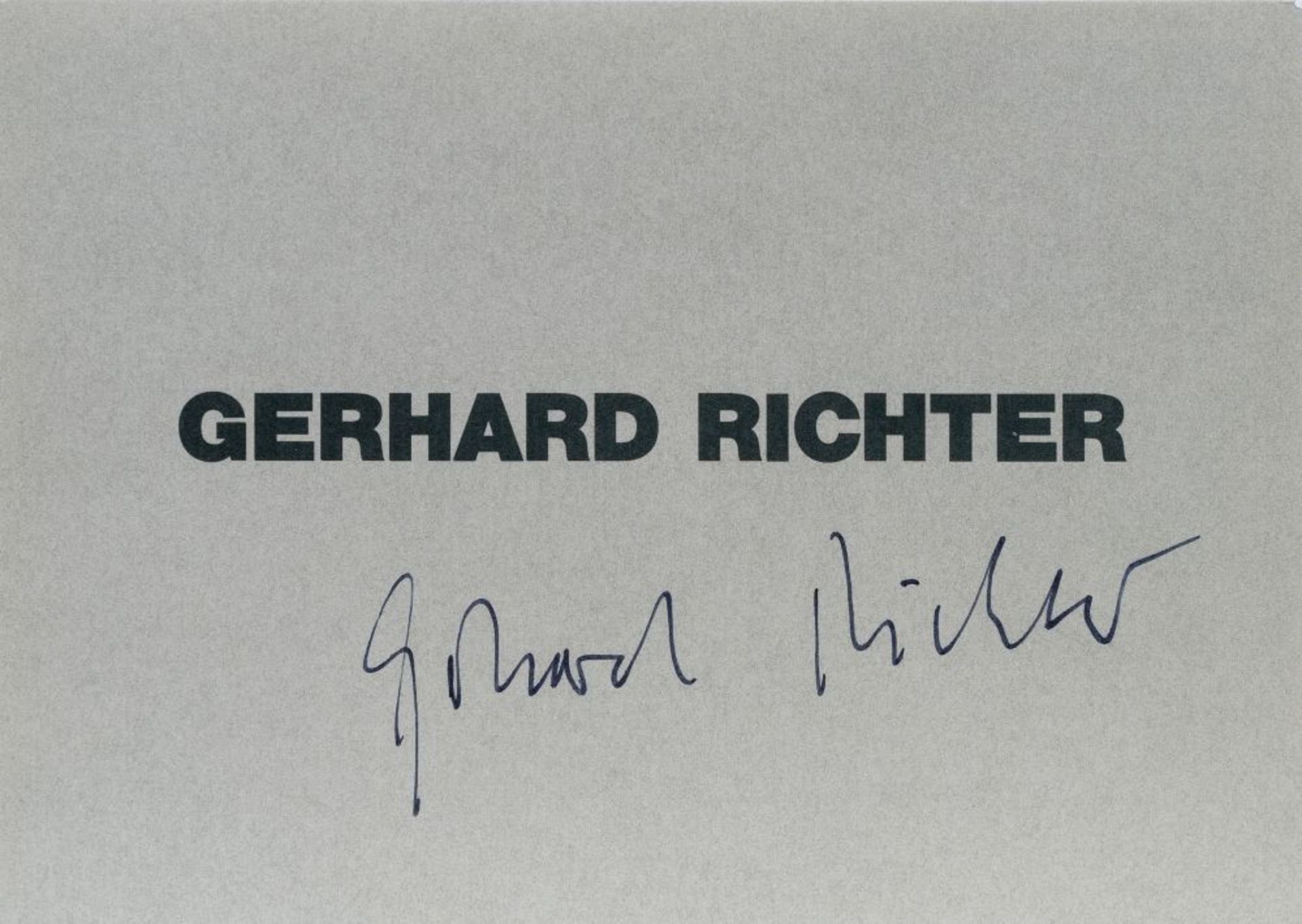 Richter, Gerhard (Dresden 1932). Gerhard Richter and Romanticism.