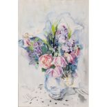 Gretchen Wohlwill (Hamburg 1878 - Hamburg 1962). Blumen in einer Vase.