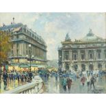 Juan Bayon Salado (Logrono 1912 - Bilbao 1995). Opera Garnier, Paris.