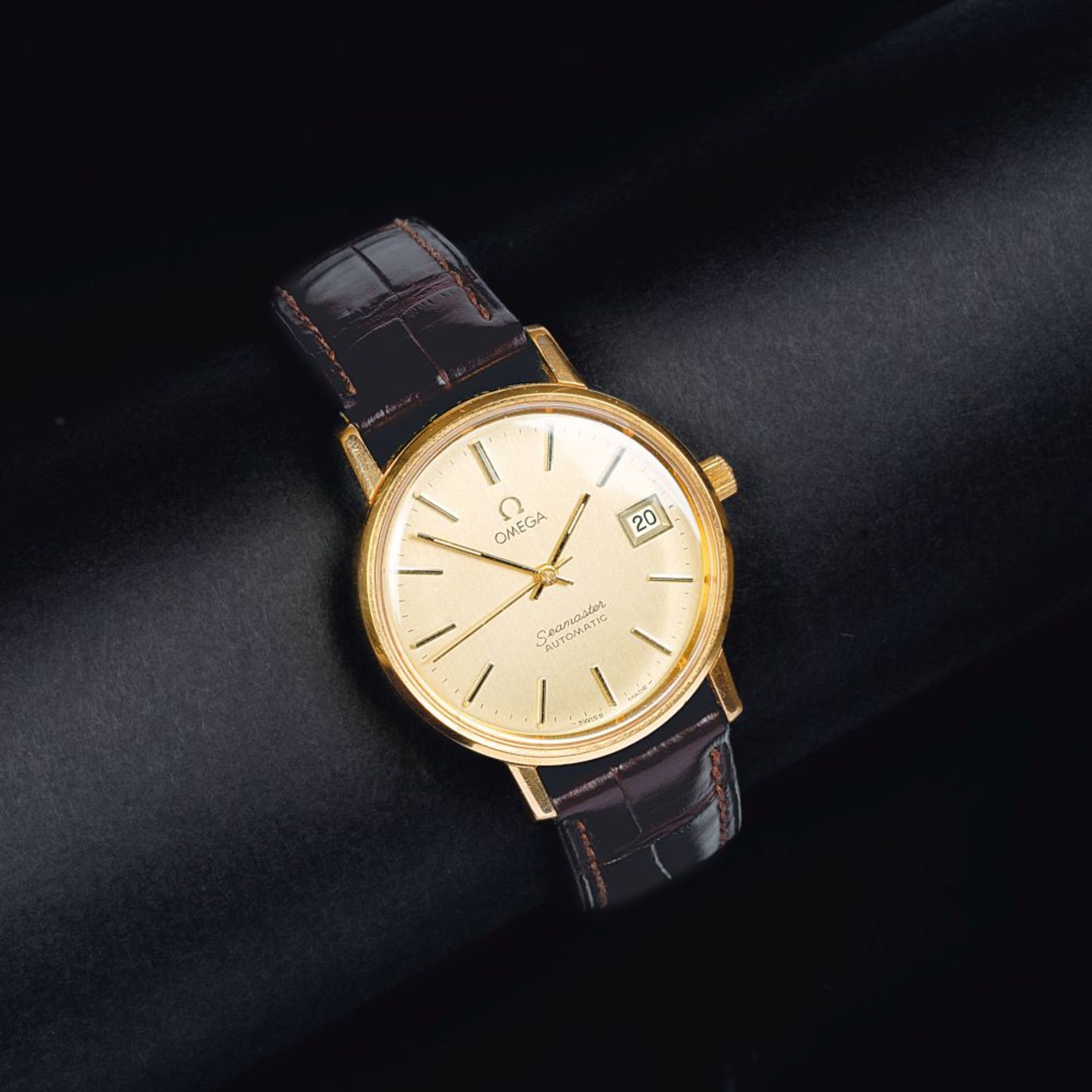Omega. A Gentlemen's Wristwatch 'Seamaster'.