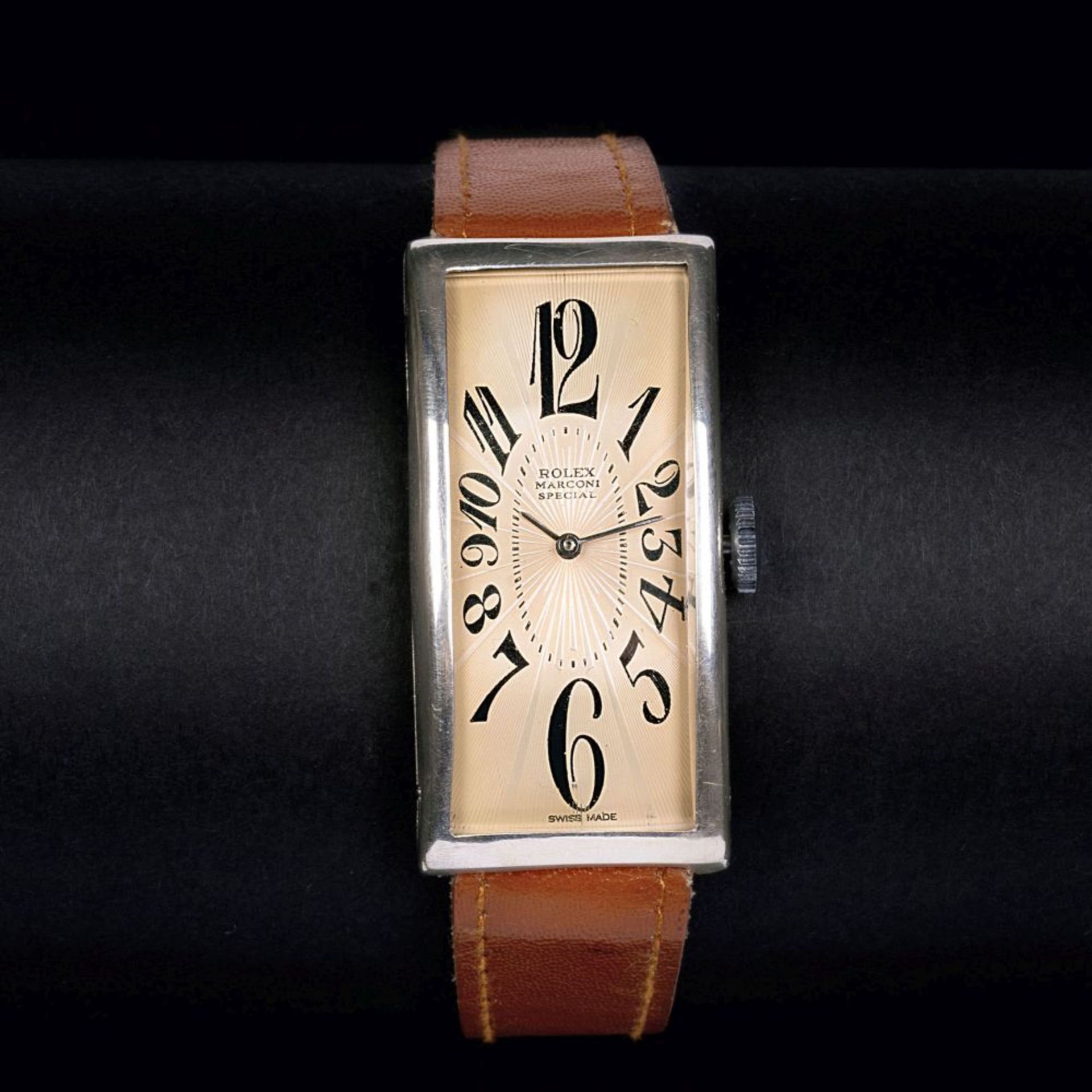 Rolex Marconi since 1911. A rare Vintage Gentlemen's Wristwatch.