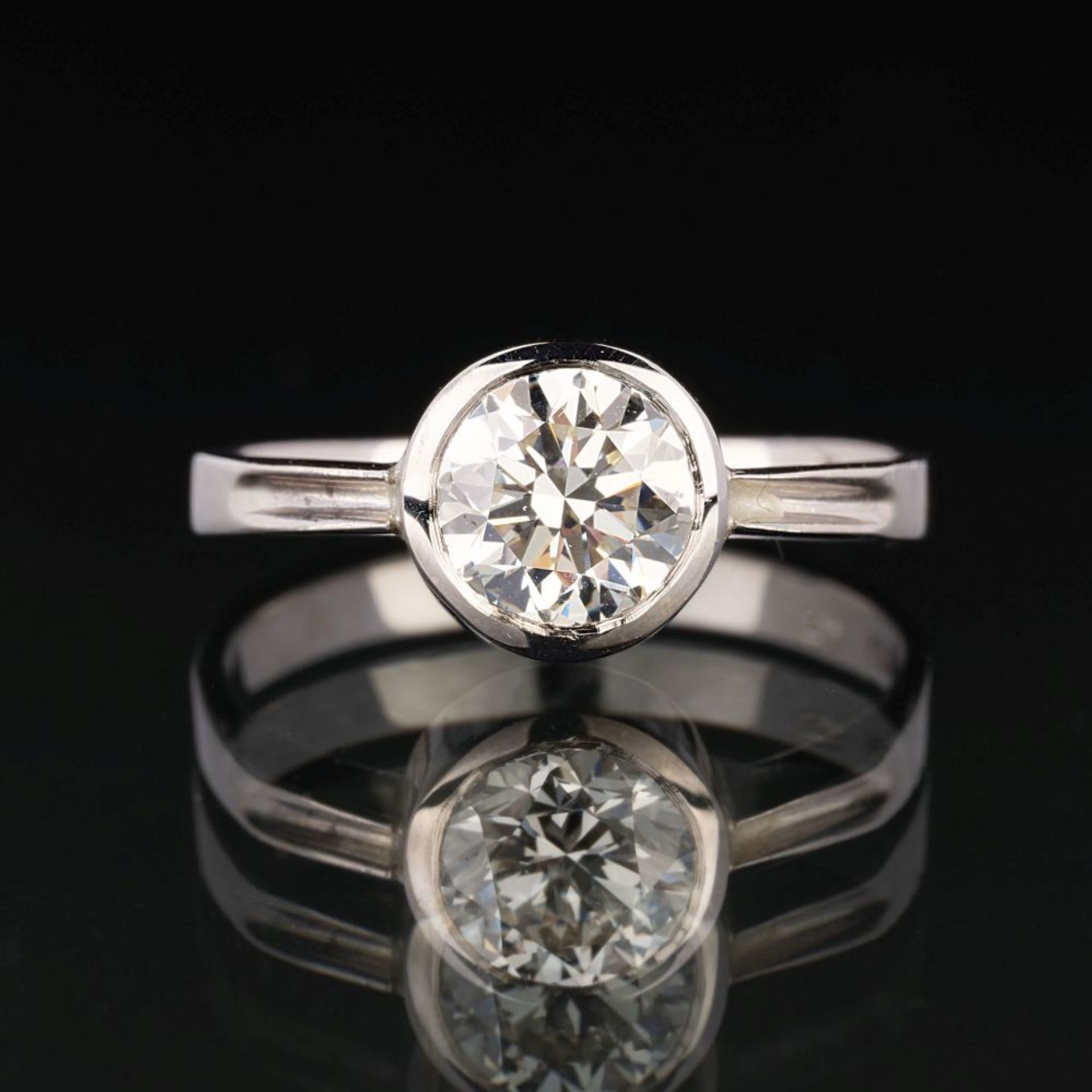 A Solitaire Diamond Ring.