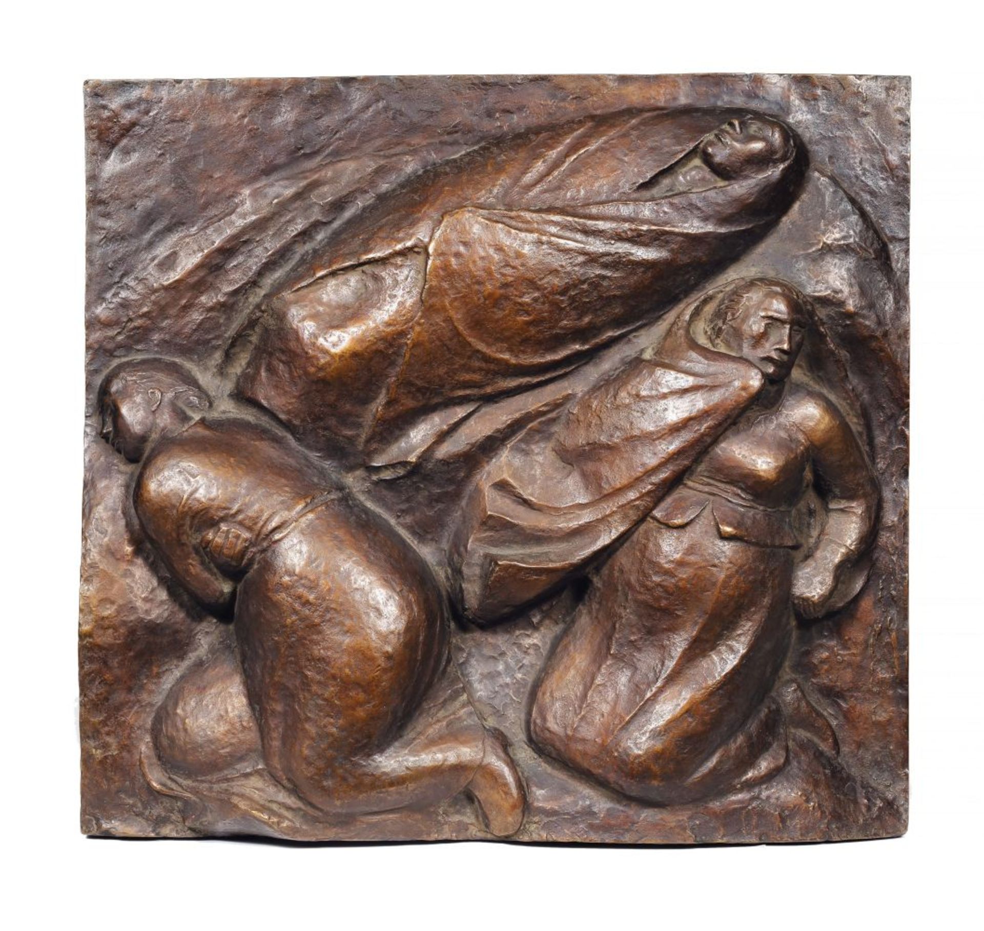 Ernst Barlach (Wedel/Holst. 1870 - Rostock 1938). Die Verlassenen.