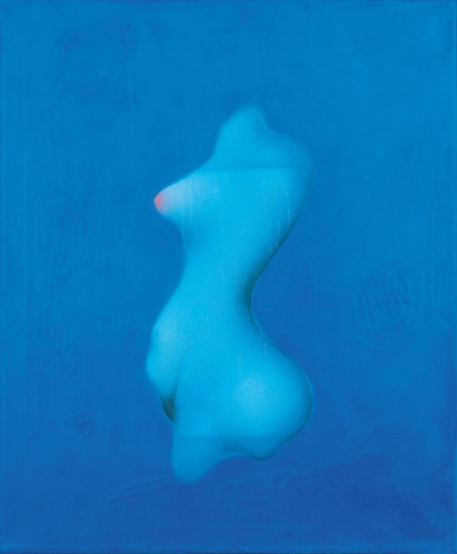 Wunderlich, Paul (Eberswalde 1927 - Saint-Pierre-de-Vassols 2010). Nude in Blue.