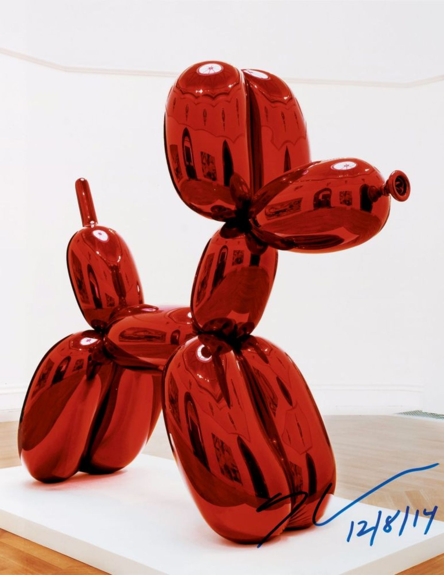 Koons, Jeff (York/Pennsylvania 1955). Red Balloon Dog.