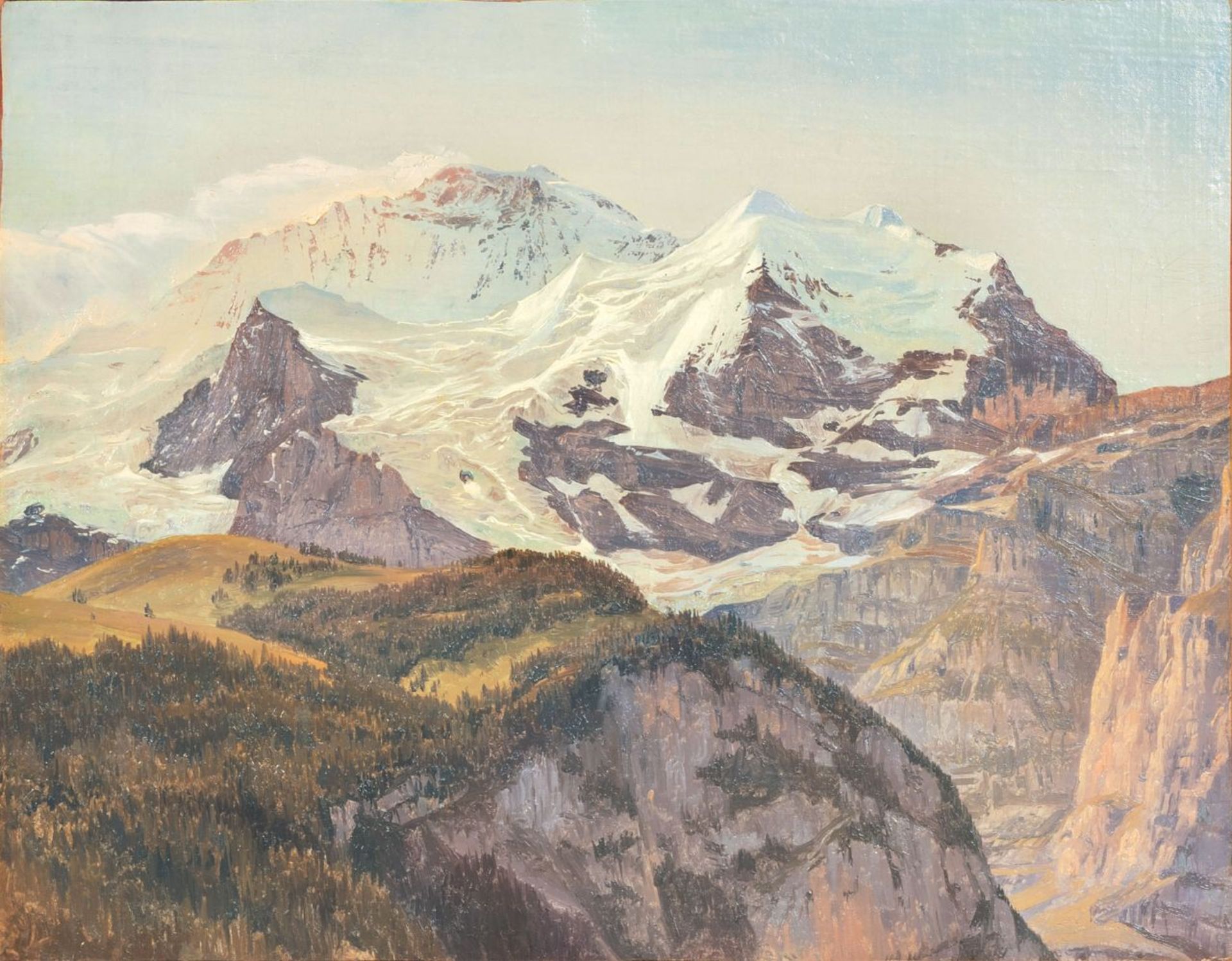 Schirmer, Johann Wilhelm (Jülich 1807 - Karlsruhe 1863). The Jungfrau.