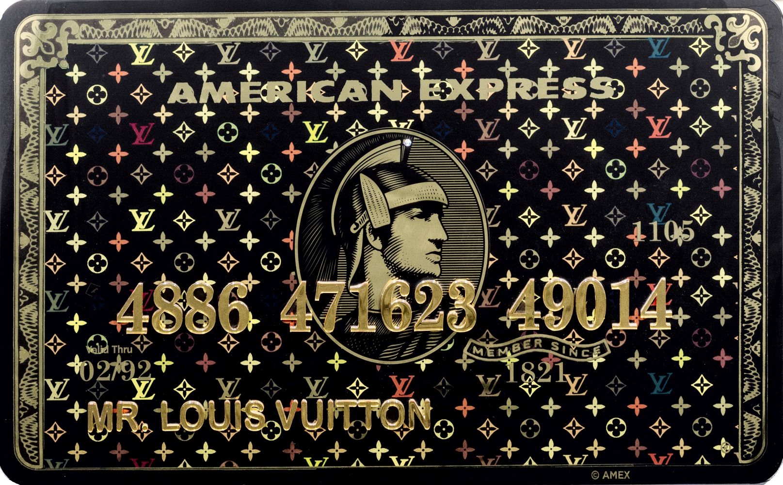 Apple, Diederik van (Leiden 1985). Mr. Louis Vuitton - Amex.