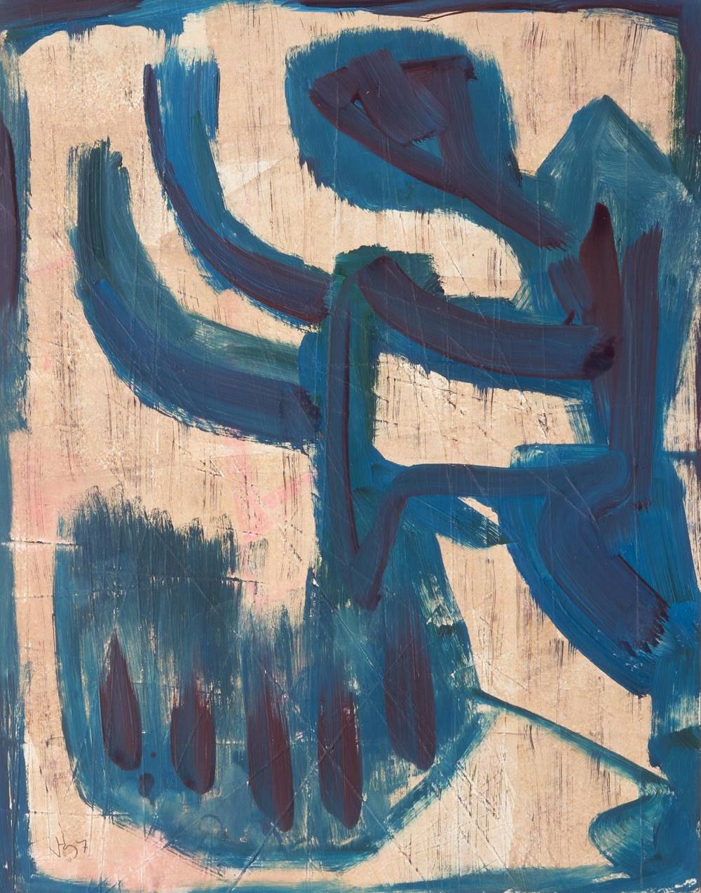 Hofmann, Veit (Dresden 1947). Blue Shadow.