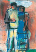 Hartmann, Erich (Elberfeld 1886 - Hamburg 1974). Couple.