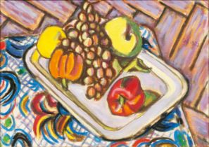 Hauptmann, Ivo (Erkner 1886 - Hamburg 1973). Fruit Still Life.