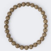 Hemmerle, Juwelier est. 1893 München. Very rare, highcarat Collier with Cognac-coloured Diamonds.