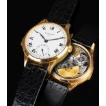 Patek Philippe. A very rare Gentleman's Wristwatch with Minute Repeater Ref.No. 3979 for the 150th