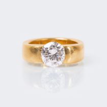 A very fine River Diamond Ring.