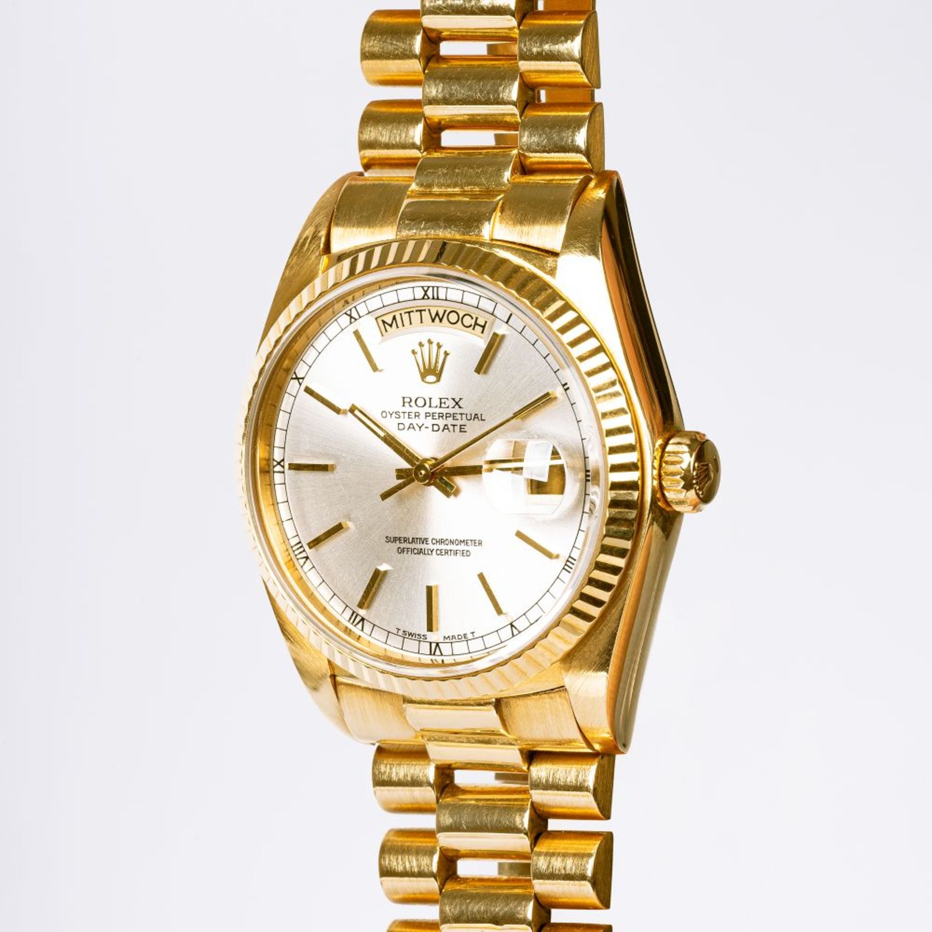 Rolex. A Gentleman's Wristwatch Day-Date. - Image 2 of 7