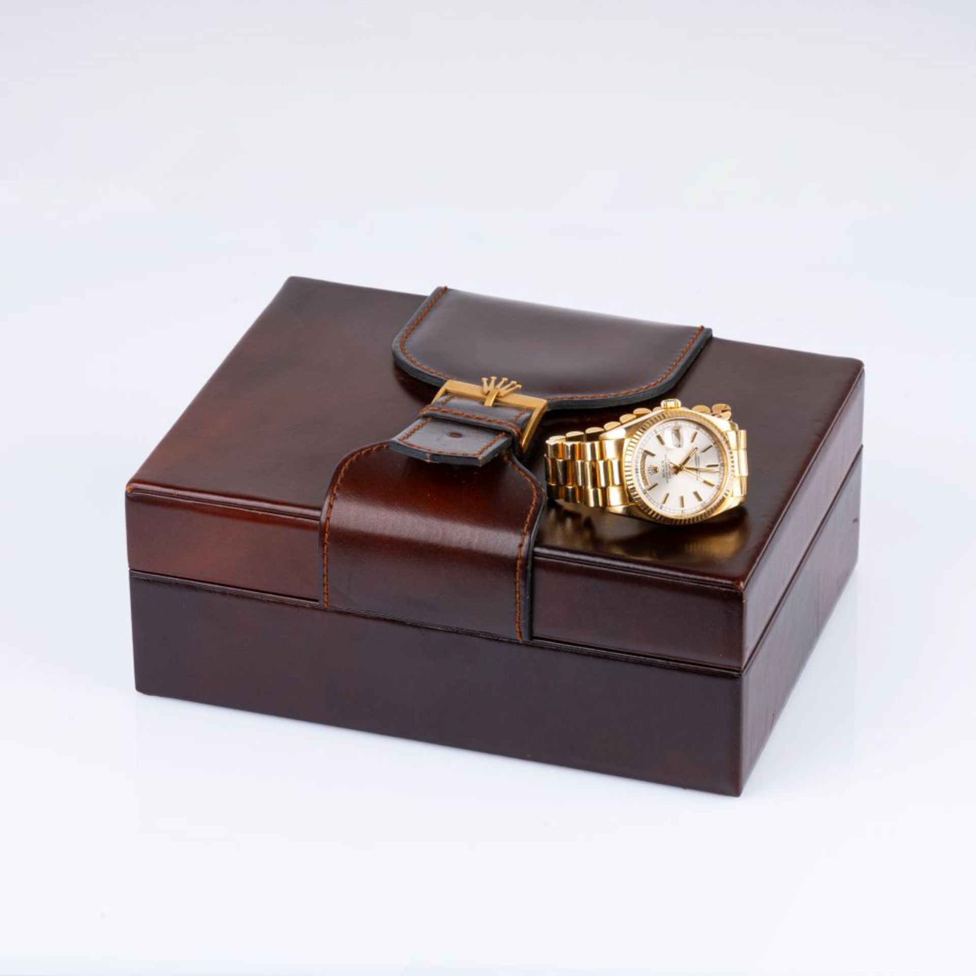 Rolex. A Gentleman's Wristwatch Day-Date. - Image 5 of 7
