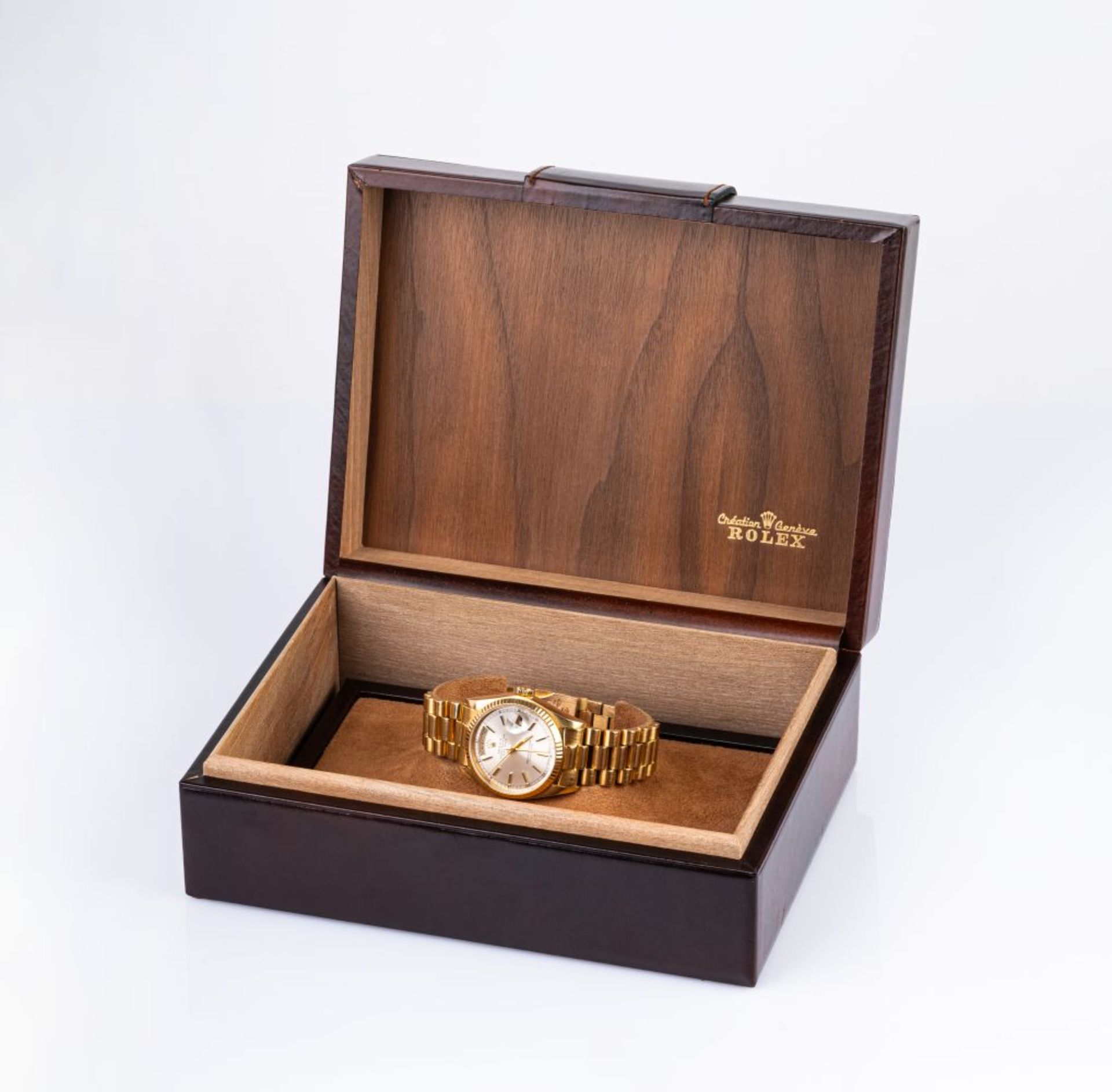 Rolex. A Gentleman's Wristwatch Day-Date. - Image 4 of 7