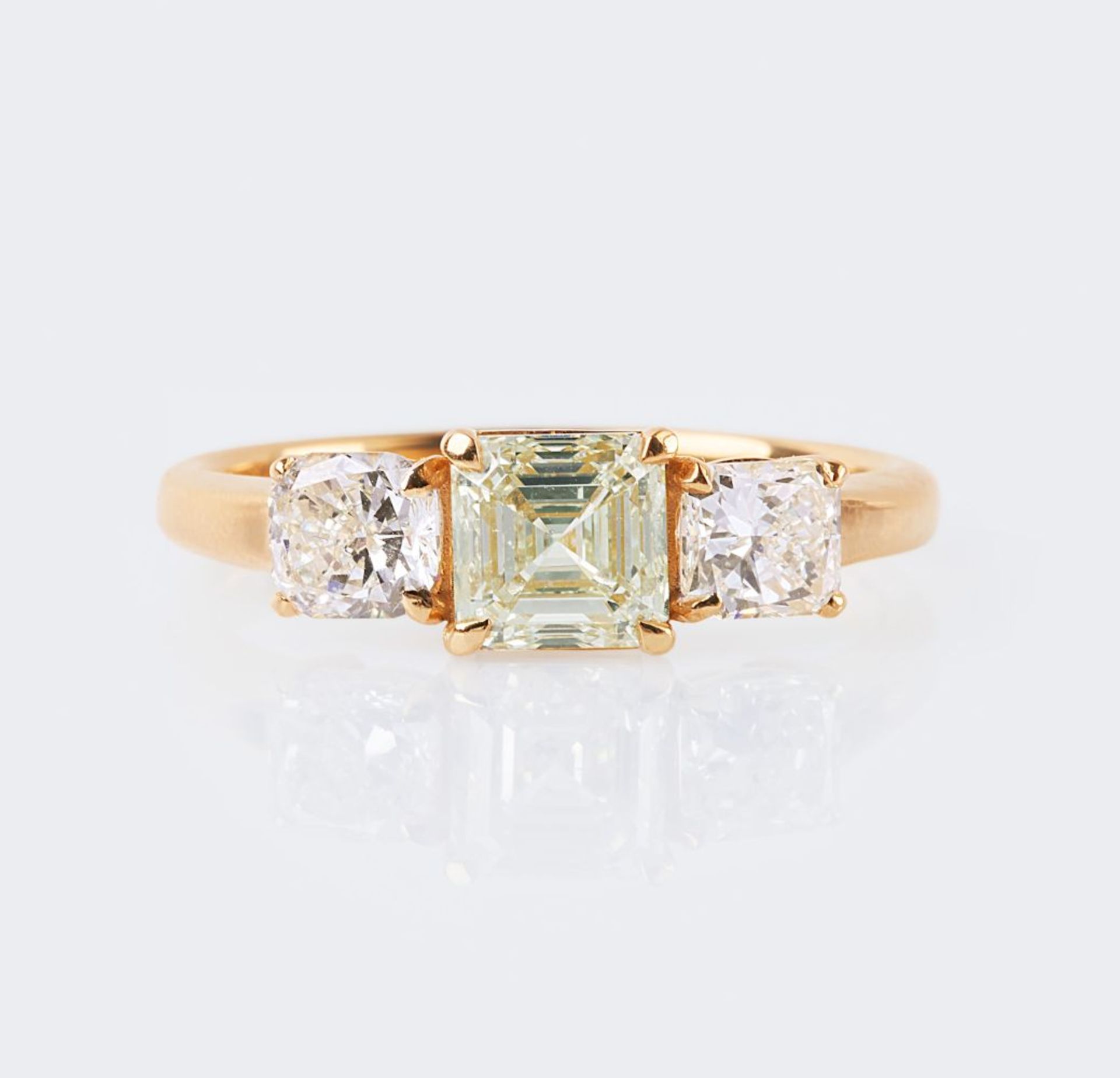 A fine Fancy Diamond Ring.