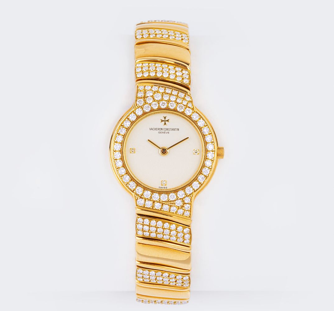 A Lady's Wristwatch Absolues with Diamonds