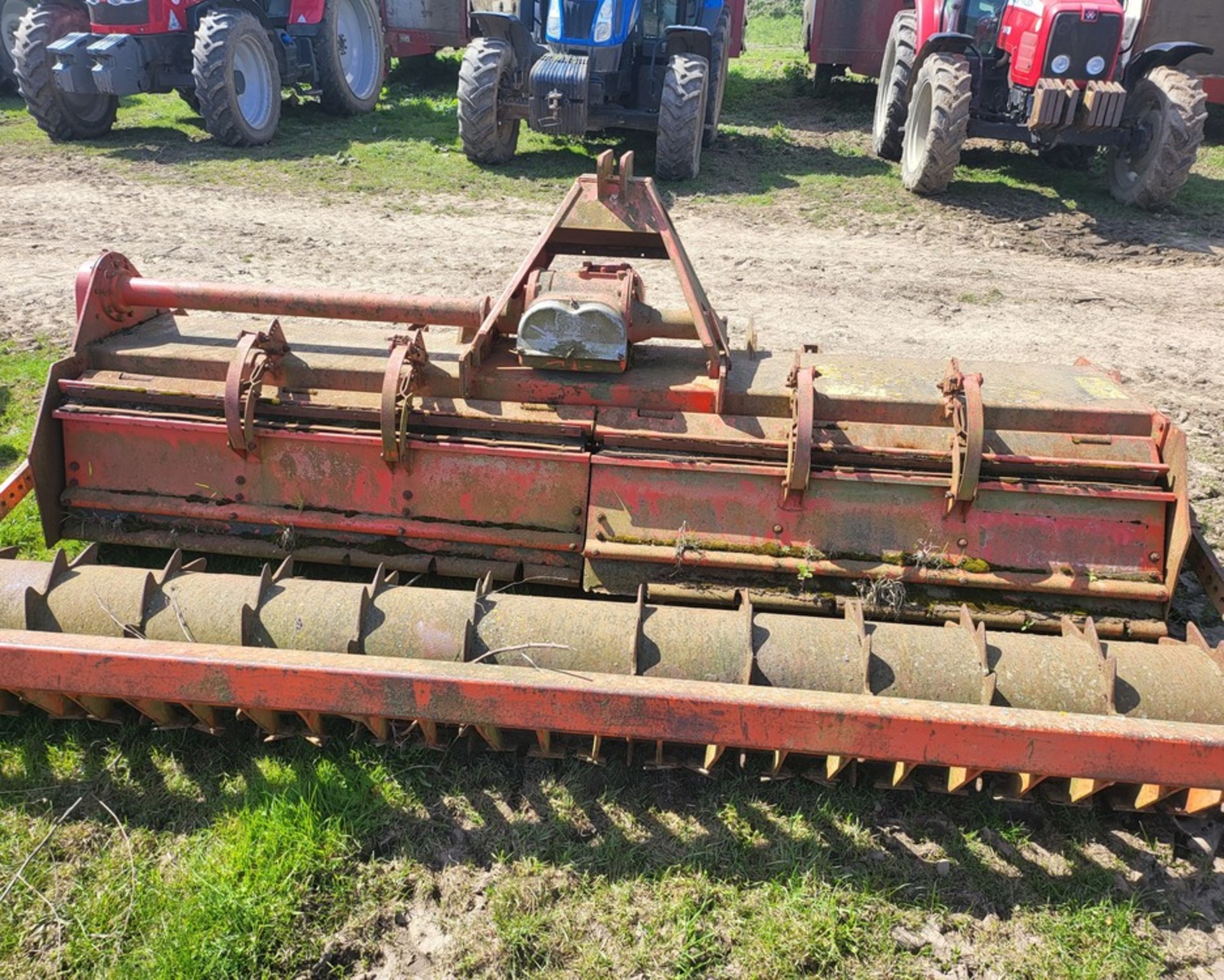 4m Howard rotavator c/w crumber roll