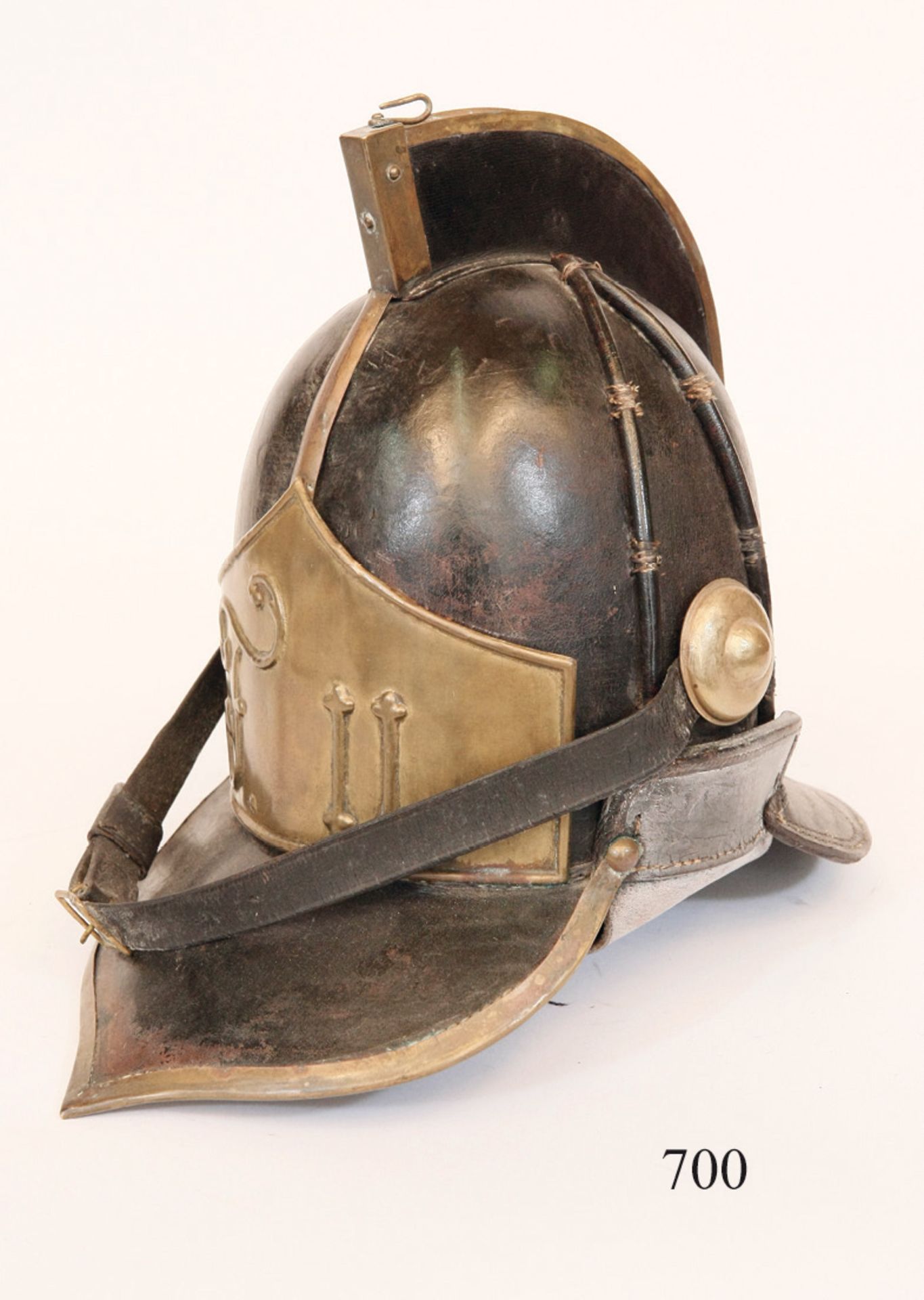 Helm für Dragoneroffiziere, um 1800