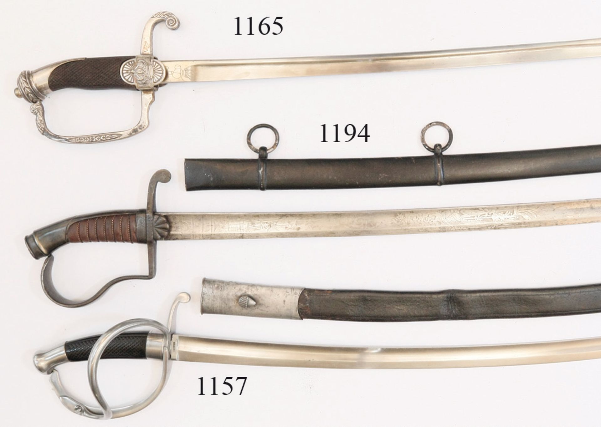Jägeroffizierssäbel, um 1800