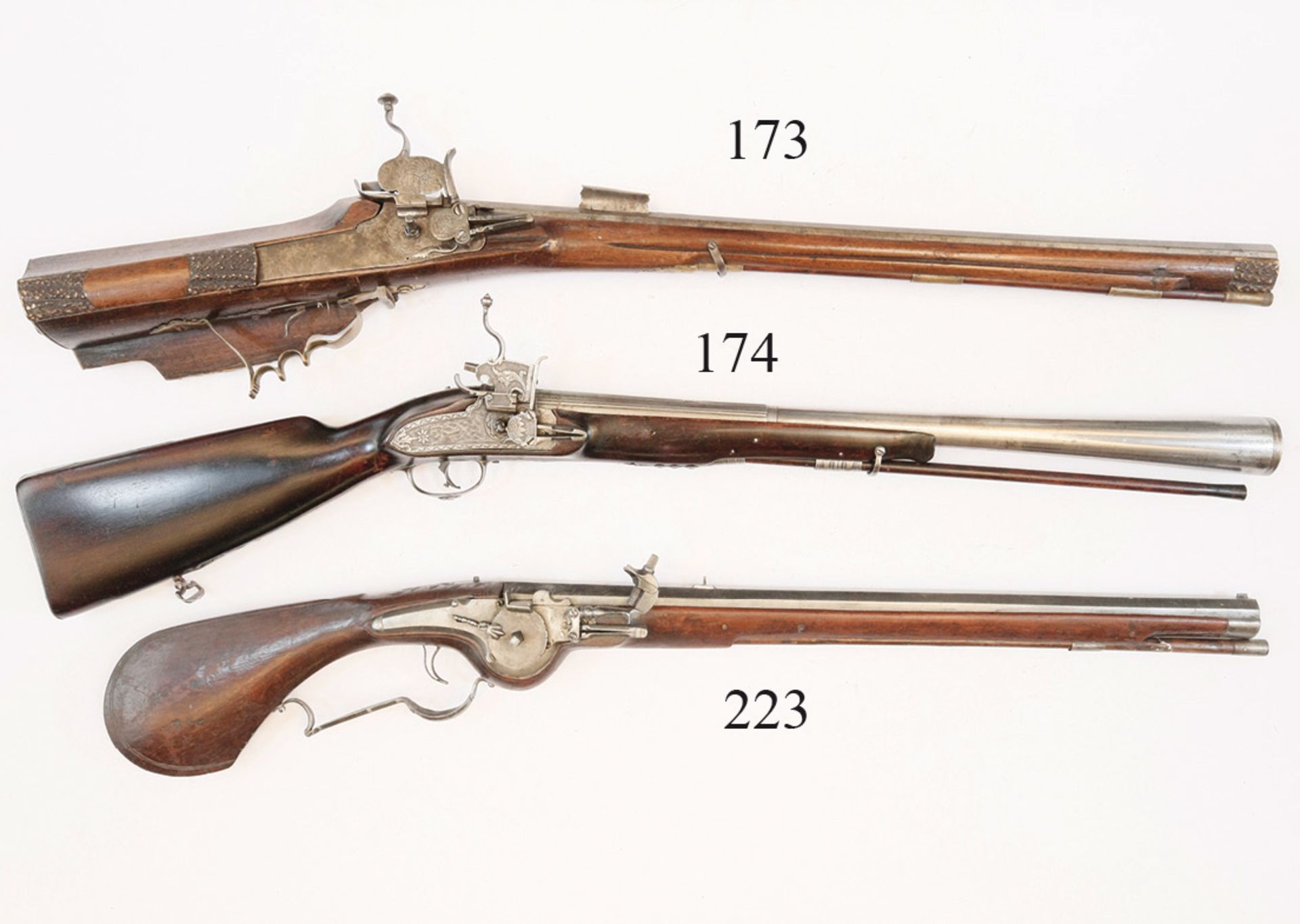 Militärisches Radschlossgewehr, um 1600