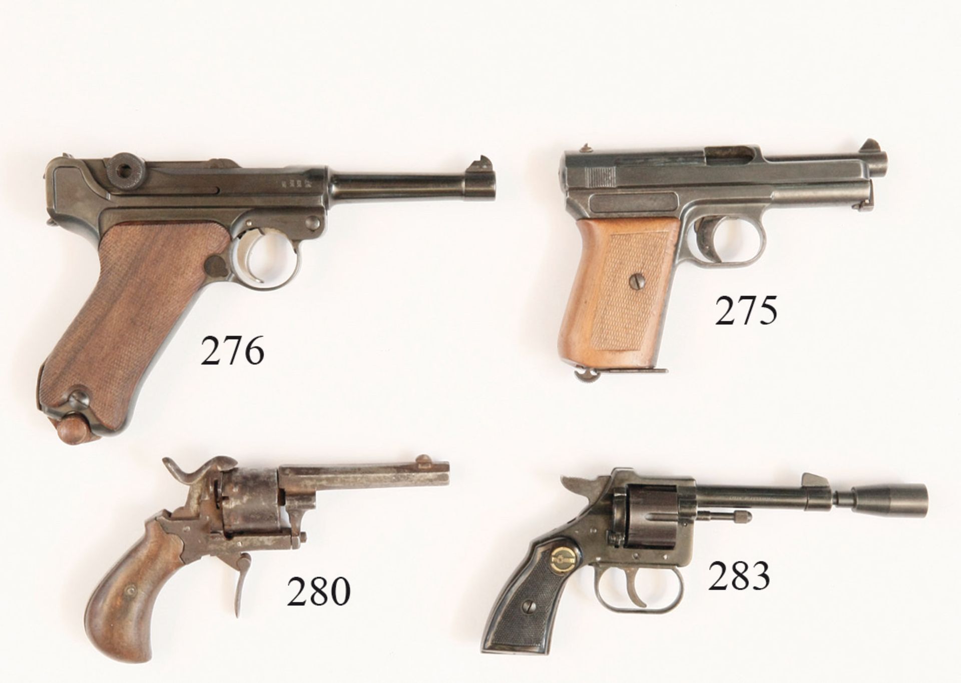 Halbautom. Pistole 08 DWM 1916. Cal. 9mm Lug. Nr.2094 WBK