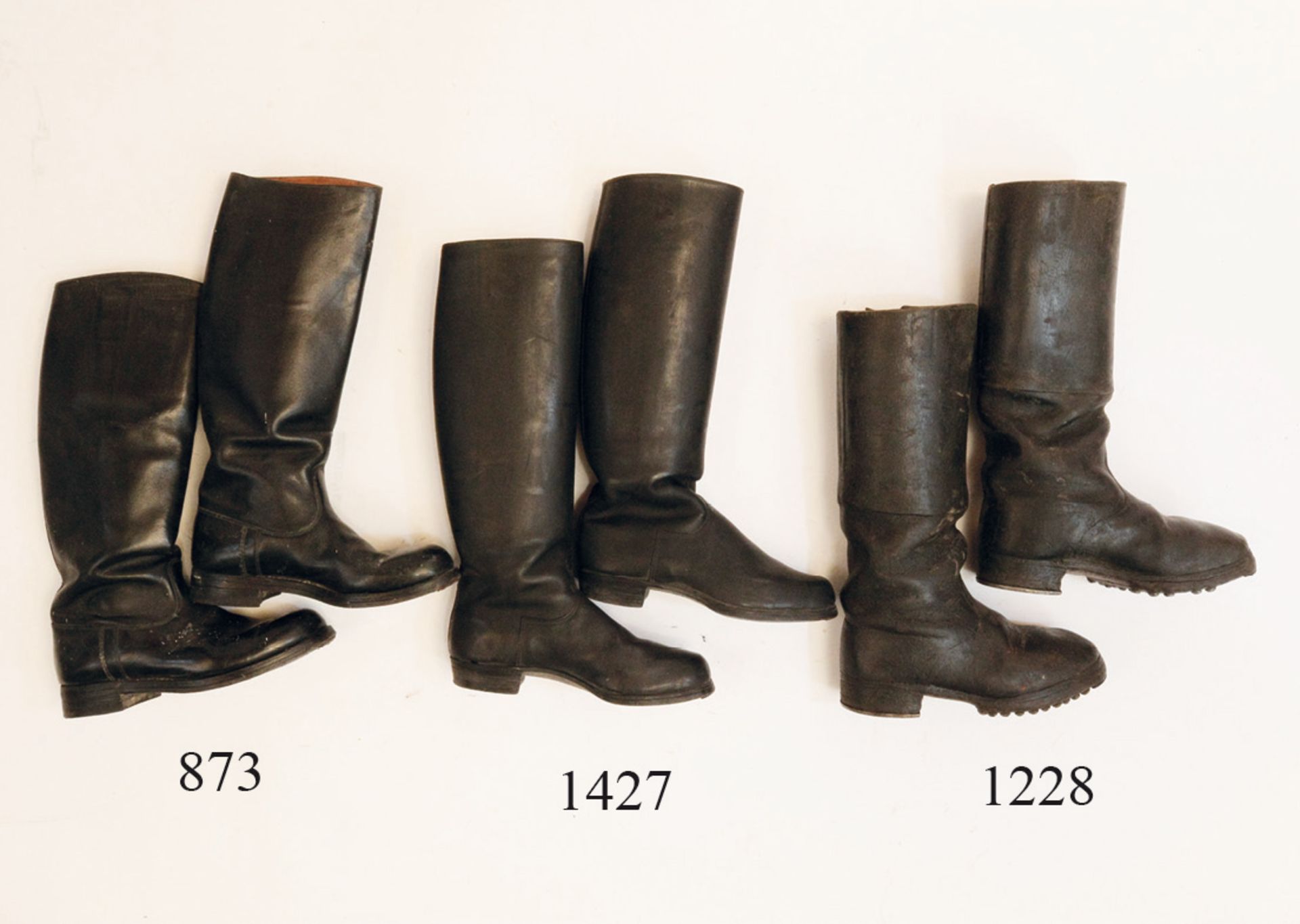 1 Paar Kavalleriestiefel, 1870/71