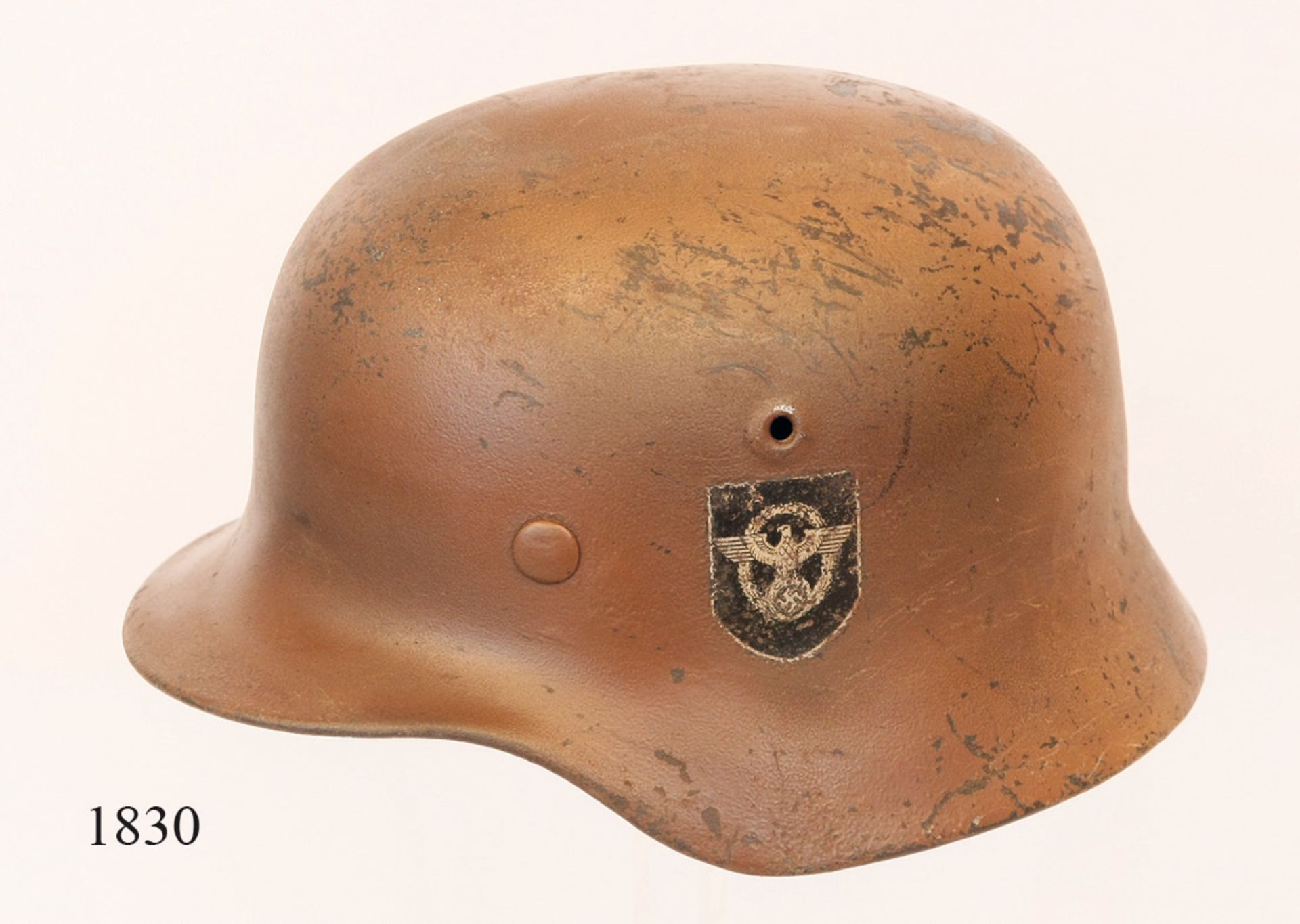 Stahlhelm M/40, Polizeifelddivision