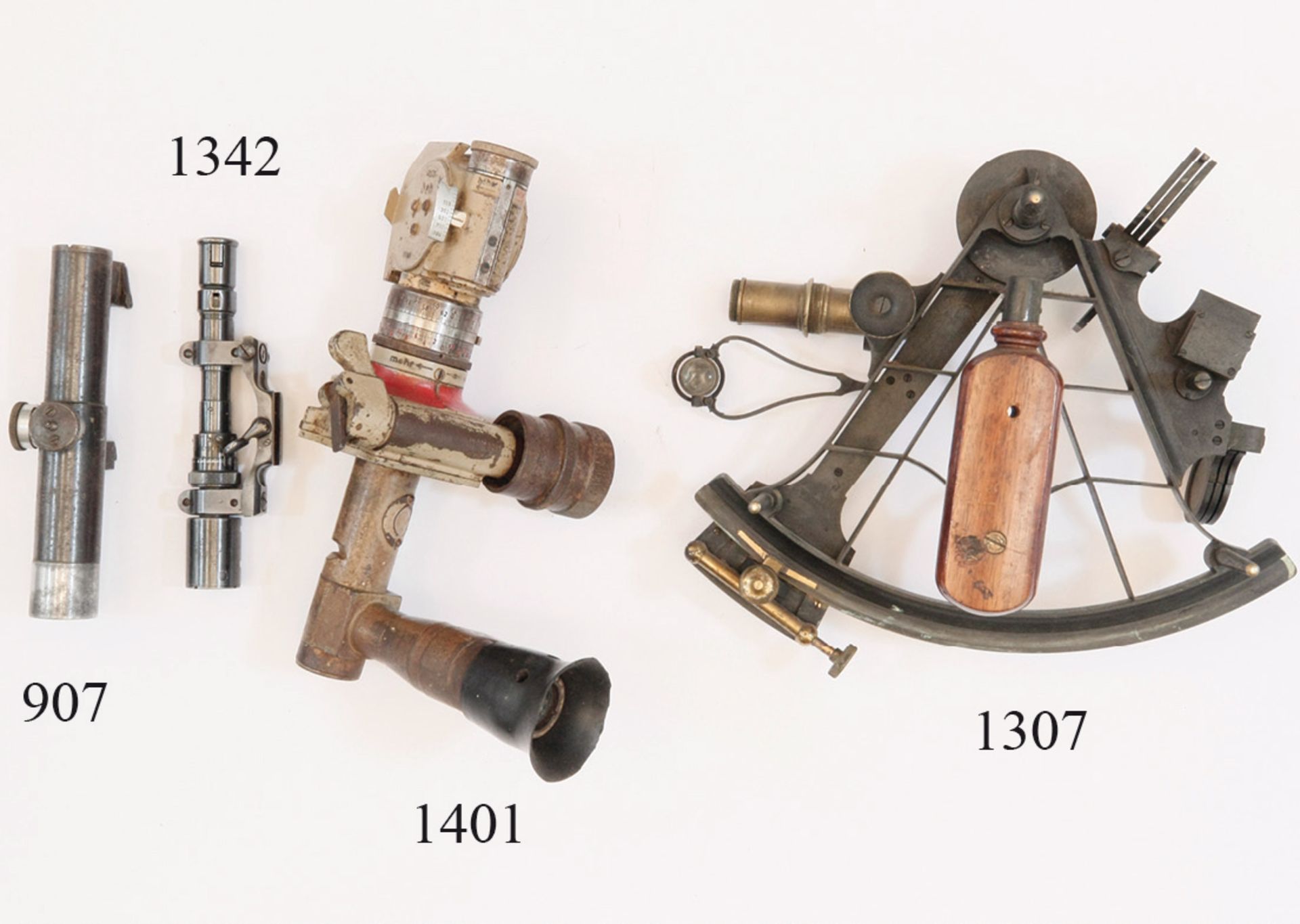 Alter Sextant der schleswig-holsteinischen Marine