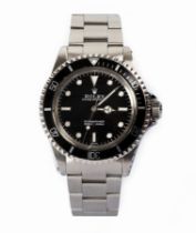 A GENTLEMAN'S STAINLESS STEEL WRISTWATCH, ROLEX SUBMARINER