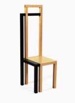 AFTER ROBERT WILSON, PARZIVAL: A CHAIR WITH A SHADOW, DESIGNED IN 1987