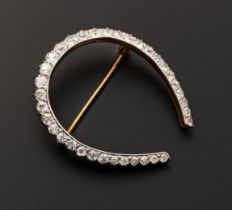 A DIAMOND BROOCH