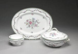 AN ASSORTED COLLECTION OF SPODE "MINERVA" SERVING DISHES