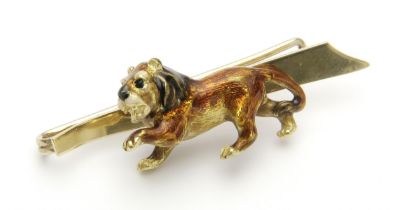 A GOLD TIE PIN