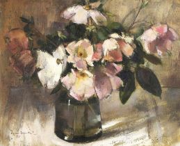 Irmin Henkel (South African 1921 - 1977) STILL LIFE WITH FLOWERS