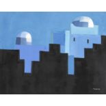 Trevor Coleman (South African 1936 - 2023) DREAM TIME, ROOF TOPS, MOROCCO