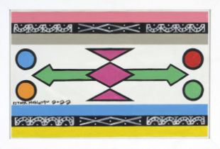 Esther Mahlangu (South African 1935 - ) NDEBELE PATTERN