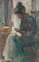 Alexander Rose-Innes (South African 1915 - 1996) WOMAN READING