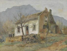Terence McCaw (South African 1913 - 1978) OLD FARMHOUSE