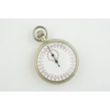 ***TO BE SOLD WITHOUT RESERVE***BRITISH MILITARY STOPWATCH CIRCA 1940S, circular white dial with